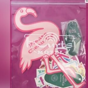 Kurt Geiger Motel Pack Souvenirs Flamingo Key Ring Stickers Etc New